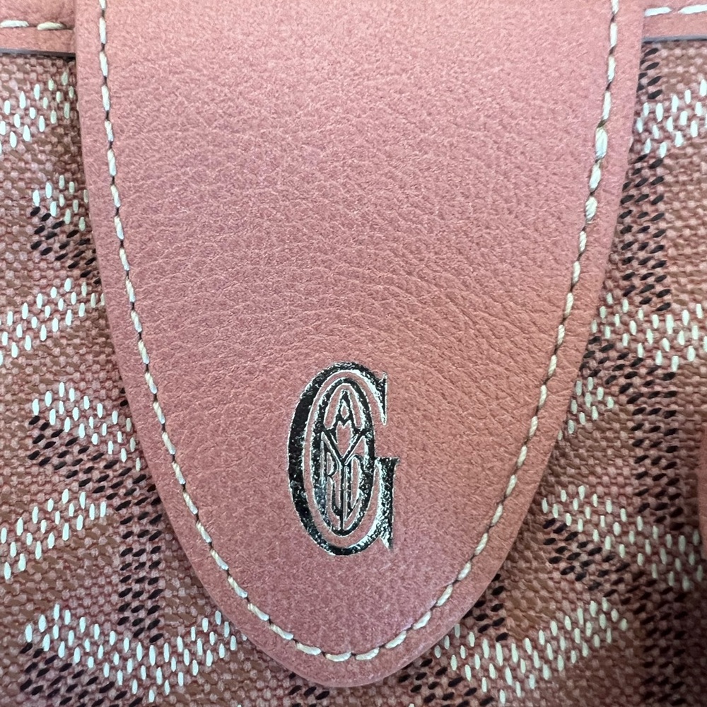 Goyard Saint Louis GM bag Limited Edition Pearly Coral Iridescent NWT - Picture 6 of 10
